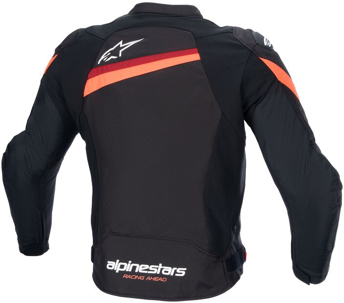 Alpinestars T-GP R V4 Textile Jacket Black / Red FREE 1 Year Return, FREE UK Shipping | ThrottleChimp