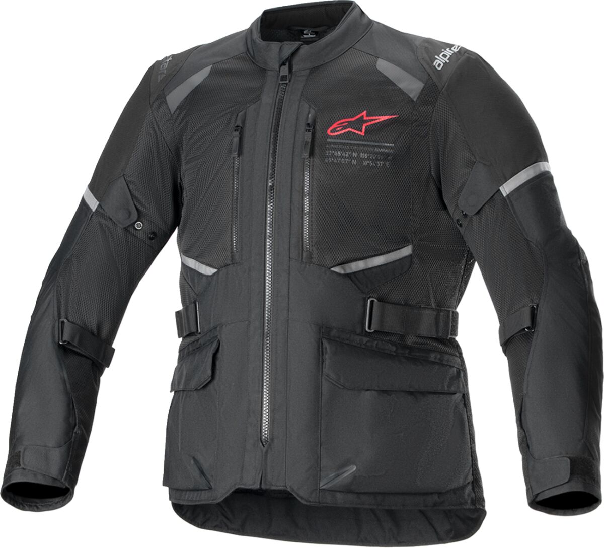 Alpinestars Andes Air Drystar Textile Jacket Black FREE 1 Year Return, FREE UK Shipping | ThrottleChimp