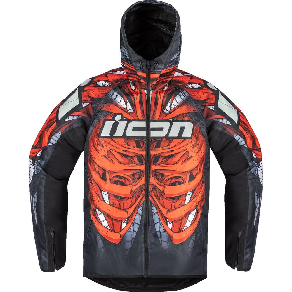 Icon Airform Manik'R Textile Jacket Red