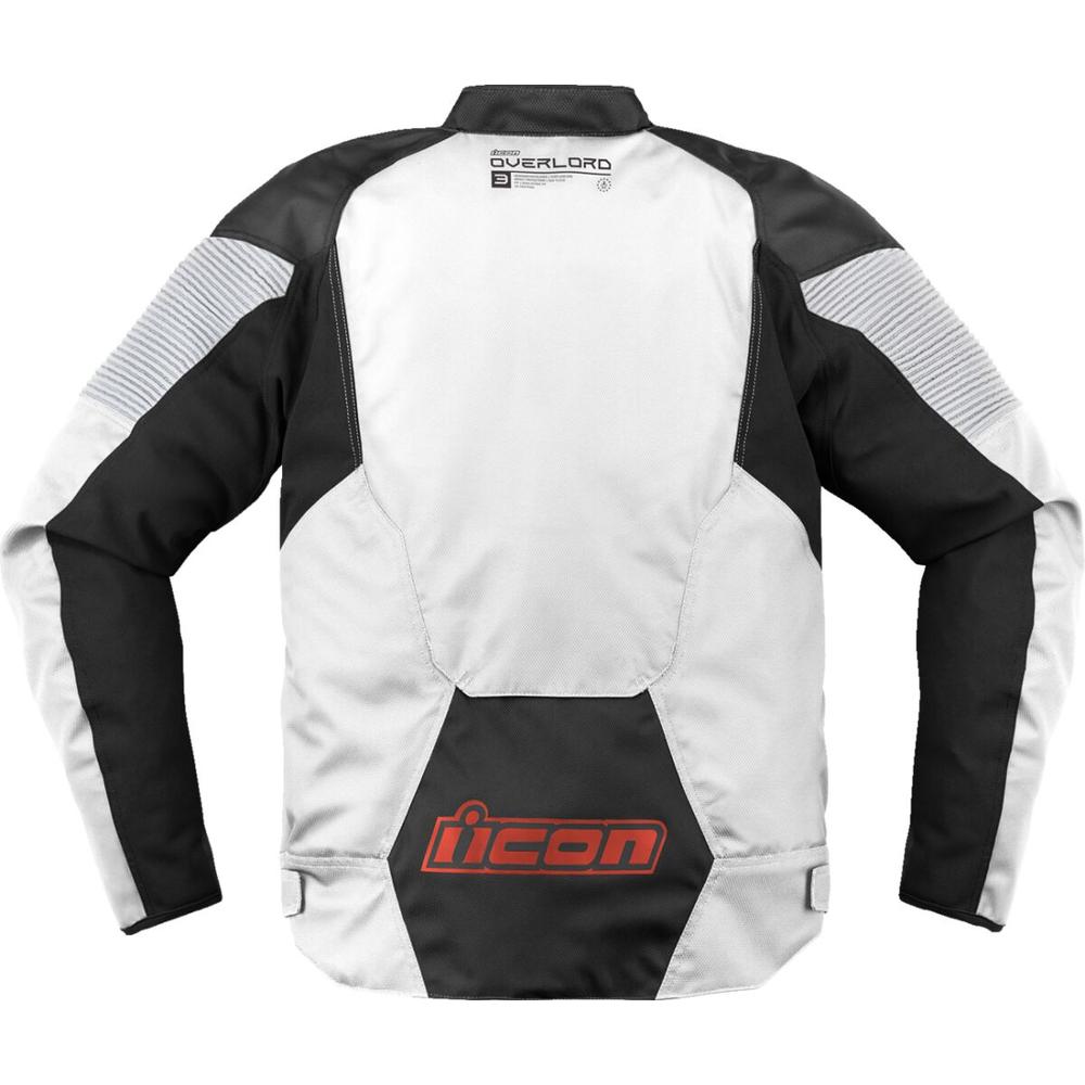 Icon Overlord 3 Textile Jacket Black / White