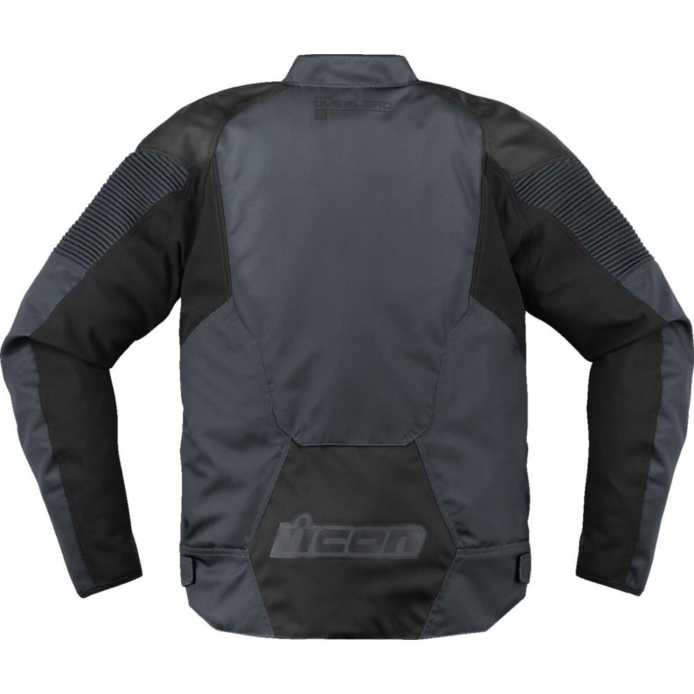 Icon Overlord 3 Textile Jacket Black / Grey