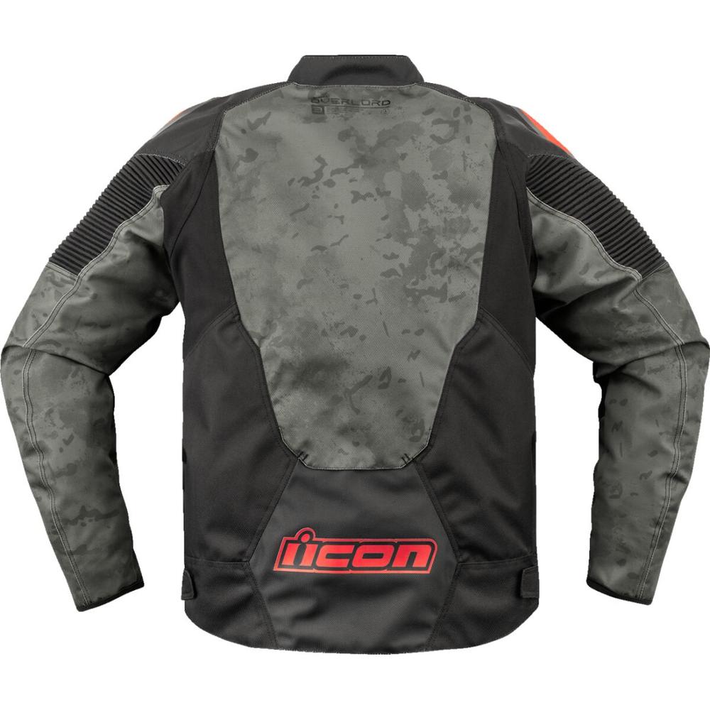 Icon Overlord 3 Magnacross Textile Jacket Black / Dark Grey