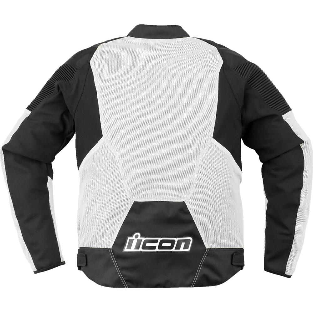 Icon Overlord 3 Mesh Textile Jacket Black / White