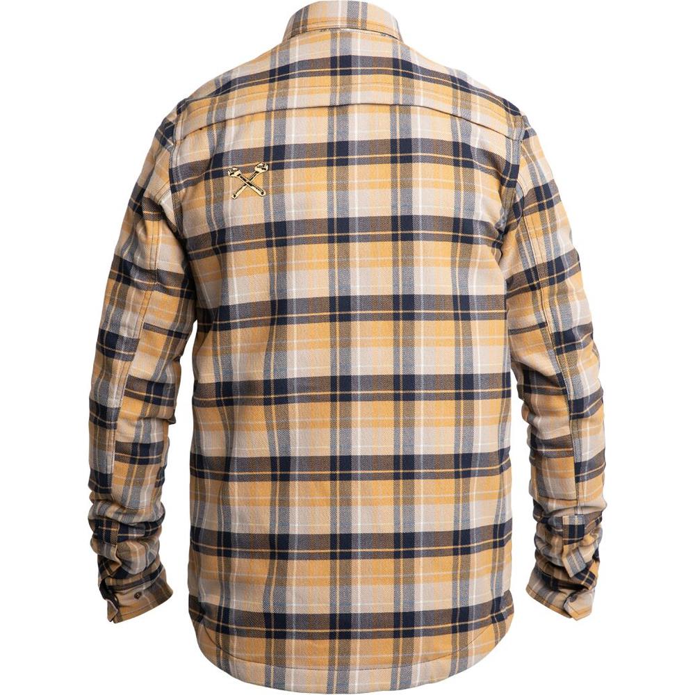 John Doe Motoshirt Textile Jacket Yellow FREE 1 YEAR Returns, FREE UK Delivery | ThrottleChimp