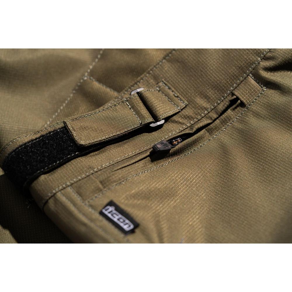 Icon PDX3 CE Over Trouser Green FREE 1 YEAR Returns, FREE UK Delivery | ThrottleChimp