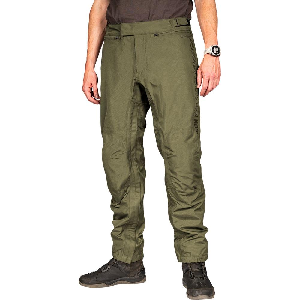 Icon PDX3 CE Over Trouser Green FREE 1 YEAR Returns, FREE UK Delivery | ThrottleChimp