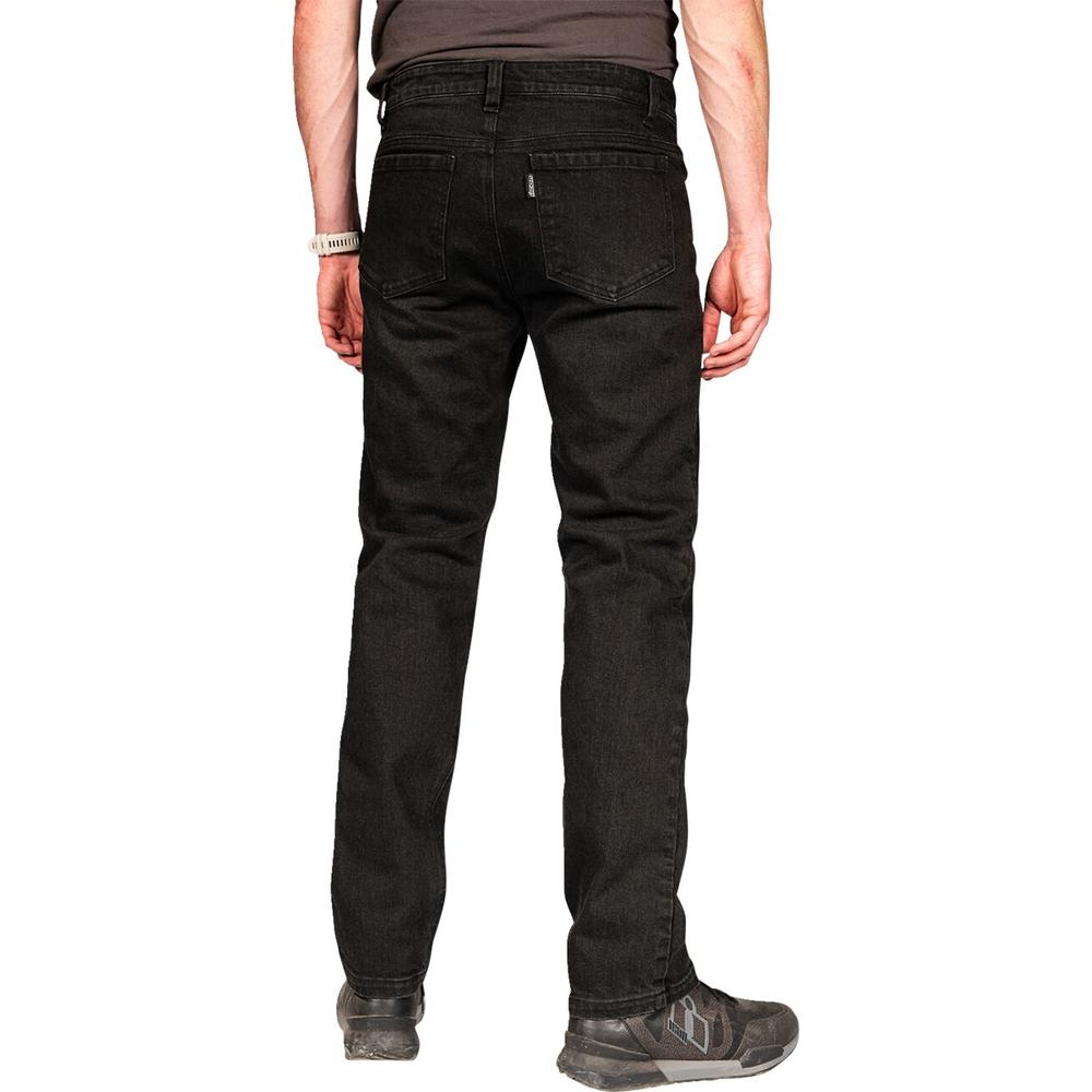 Icon Uparmor Denim Jeans Black FREE 1 YEAR Returns, FREE UK Delivery | ThrottleChimp