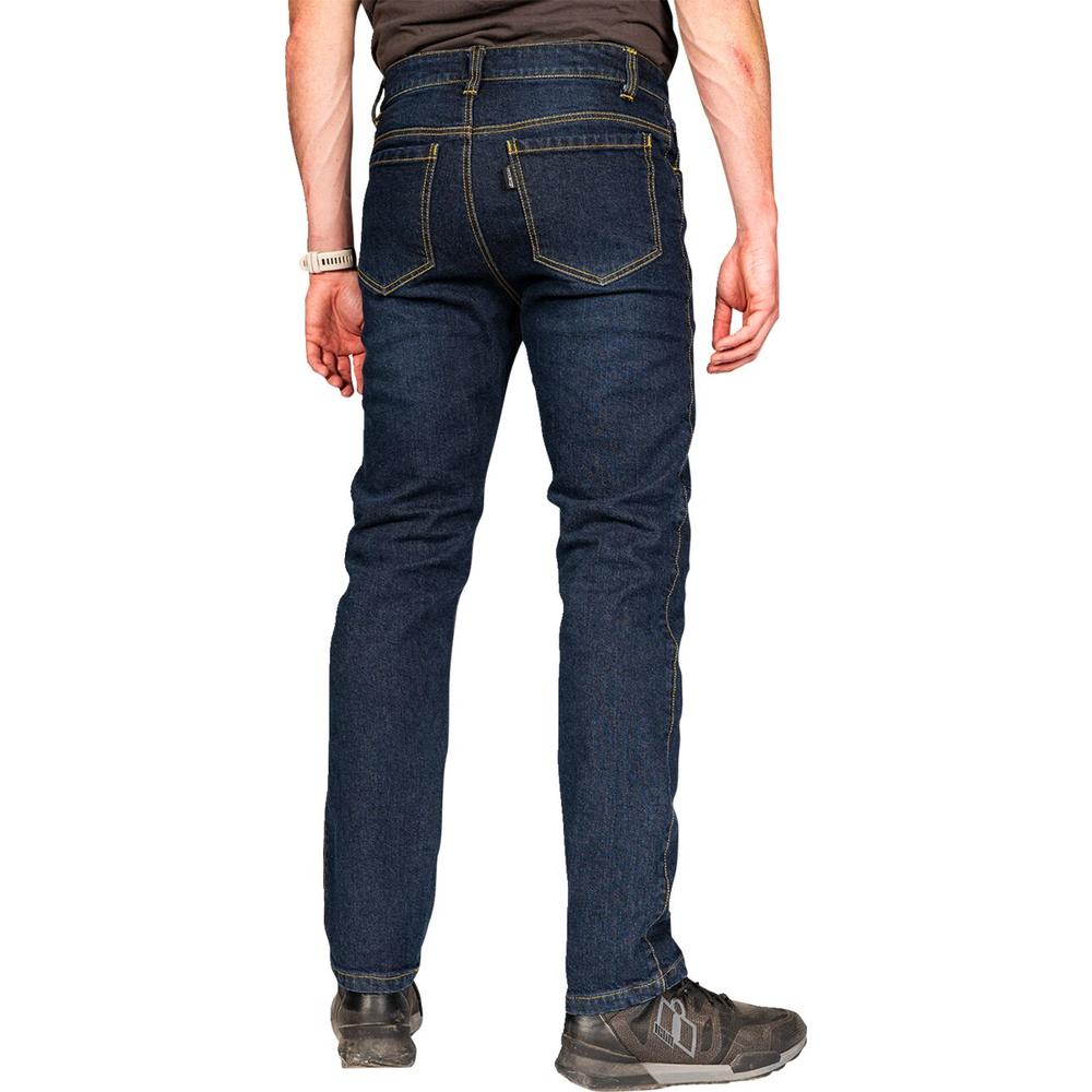 Icon Uparmor Denim Jeans Blue FREE 1 YEAR Returns, FREE UK Delivery | ThrottleChimp