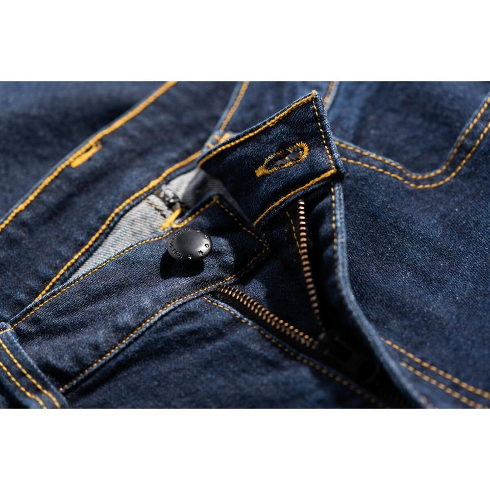 Icon Uparmor Denim Jeans Blue FREE 1 YEAR Returns, FREE UK Delivery | ThrottleChimp