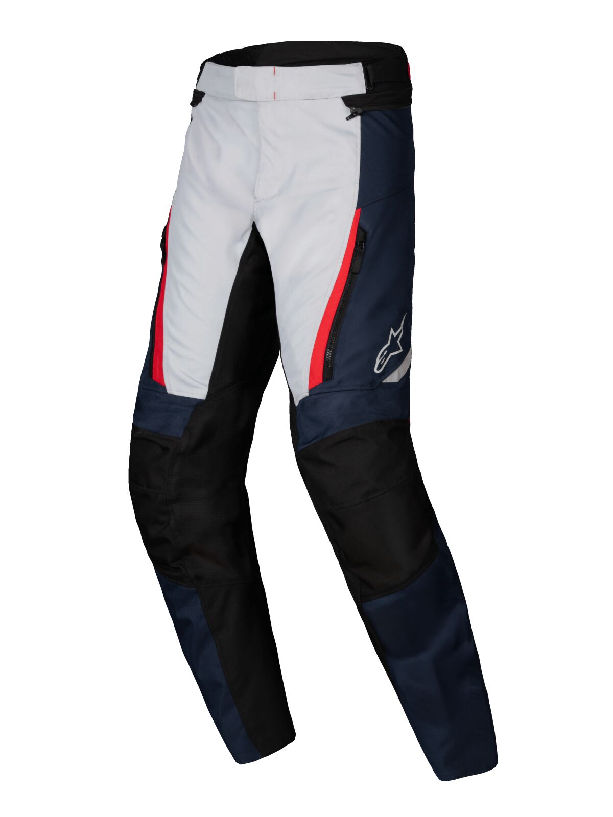 Alpinestars ST-1 Waterproof Textile Trouser Black / Blue FREE 1 Year Return, FREE UK Shipping | ThrottleChimp