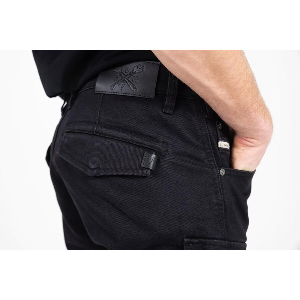 John Doe Defender Mono Riding Textile Trouser Black FREE 1 YEAR Returns, FREE UK Delivery | ThrottleChimp