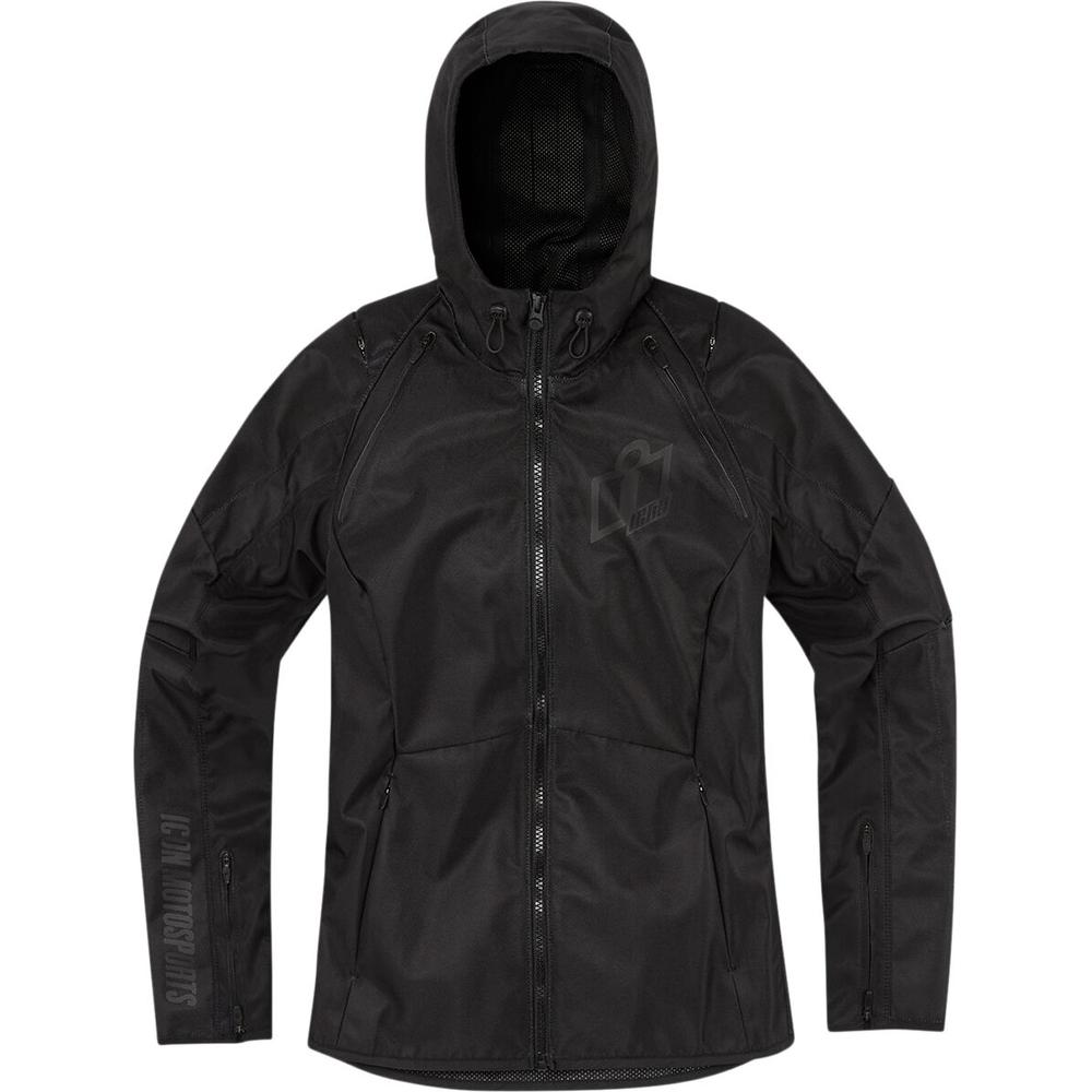 Icon Airform Ladies Textile Jacket Black