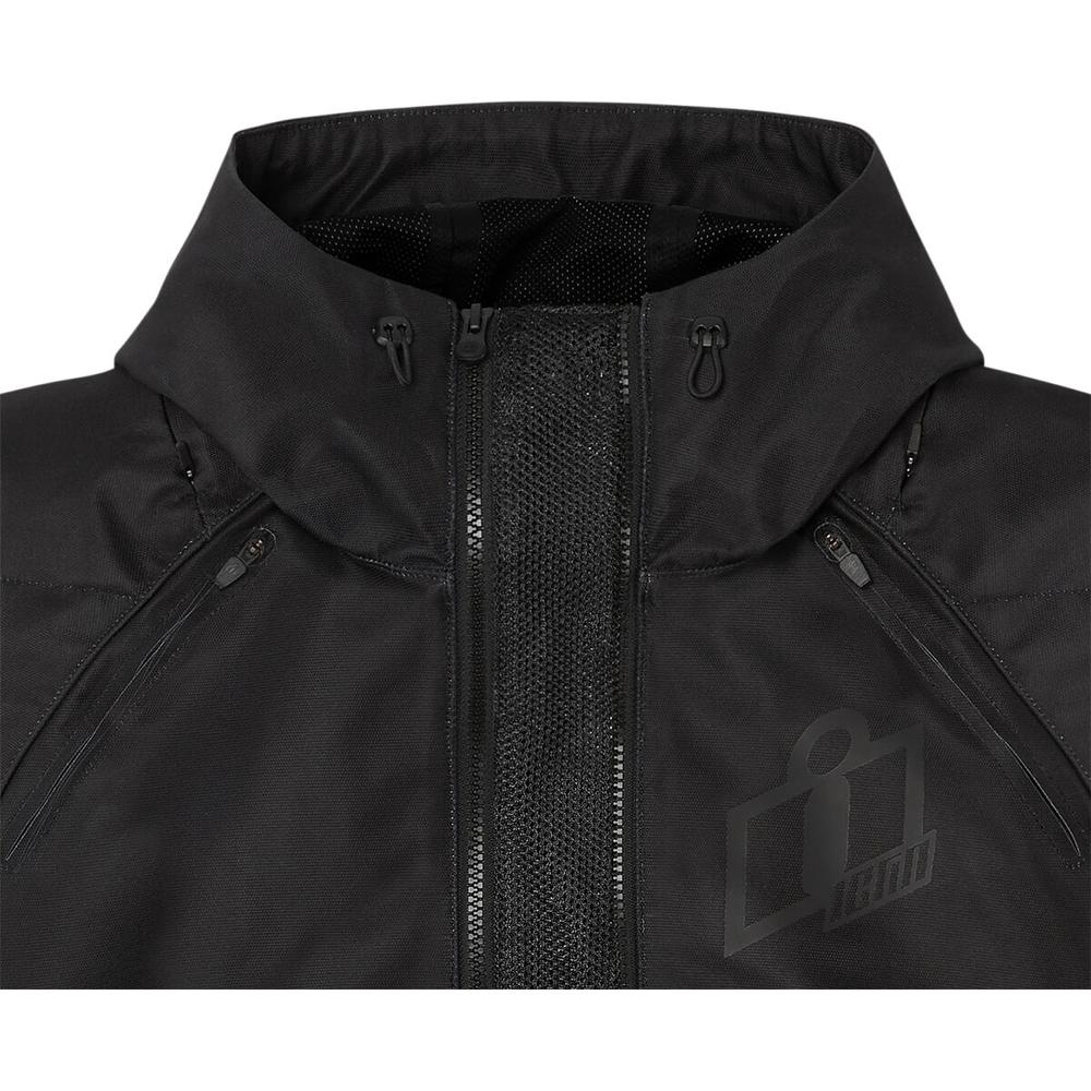 Icon Airform Ladies Textile Jacket Black