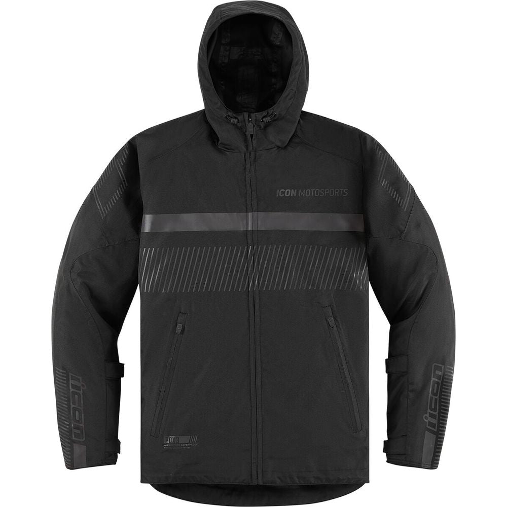 Icon PDX3 CE Ladies Textile Jacket Black