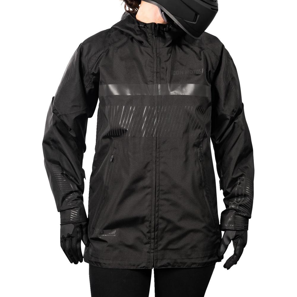 Icon PDX3 CE Ladies Textile Jacket Black