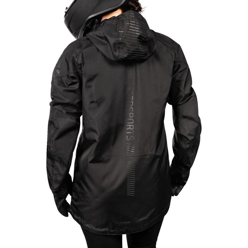 Icon PDX3 CE Ladies Textile Jacket Black