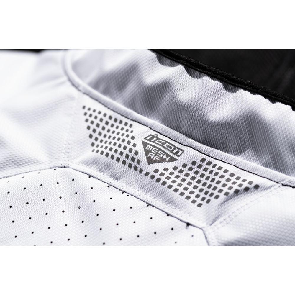 Icon Mesh AF Ladies CE Textile Jacket Black / White