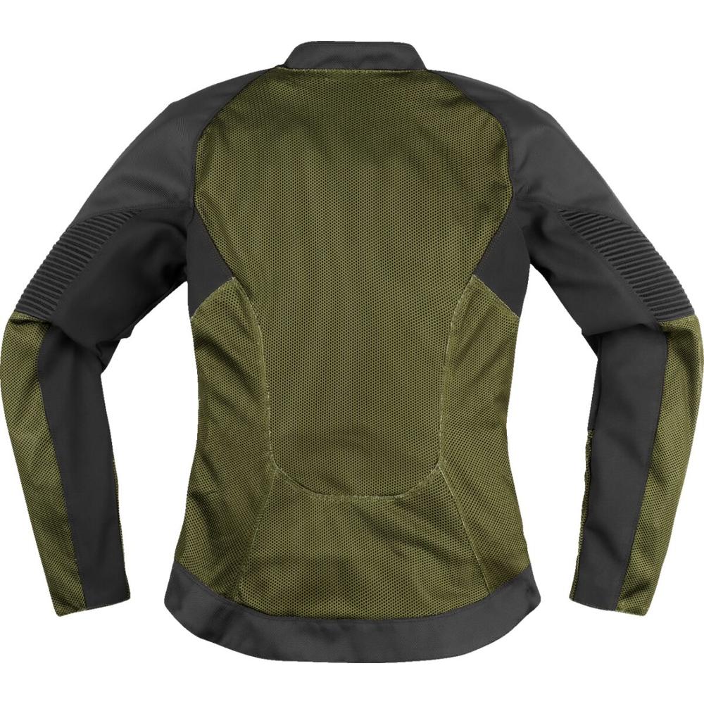 Icon Overlord 3 Mesh Textile Jacket Black / Green