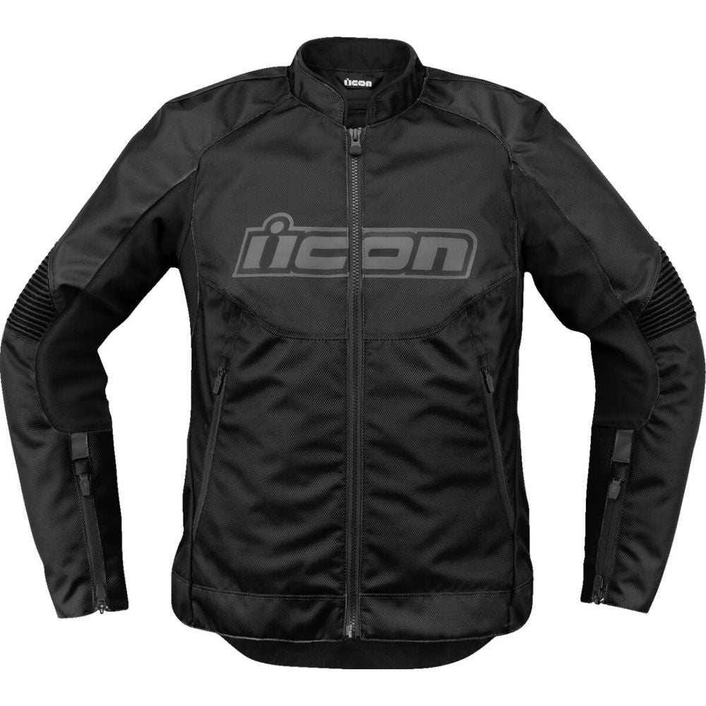 Icon Overlord 3 Ladies Textile Jacket Black