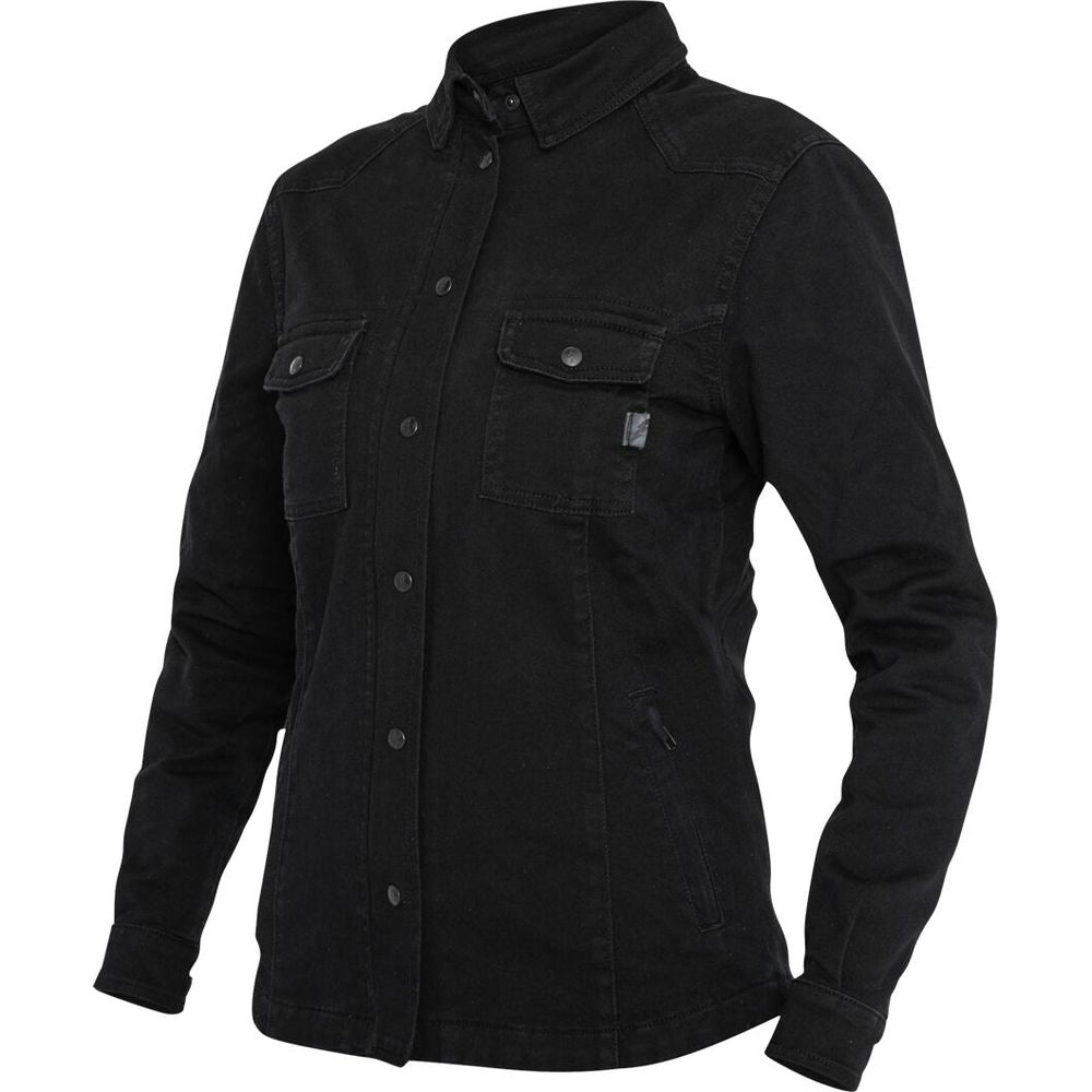 John Doe Motoshirt 4W Ladies Textile Jacket Black