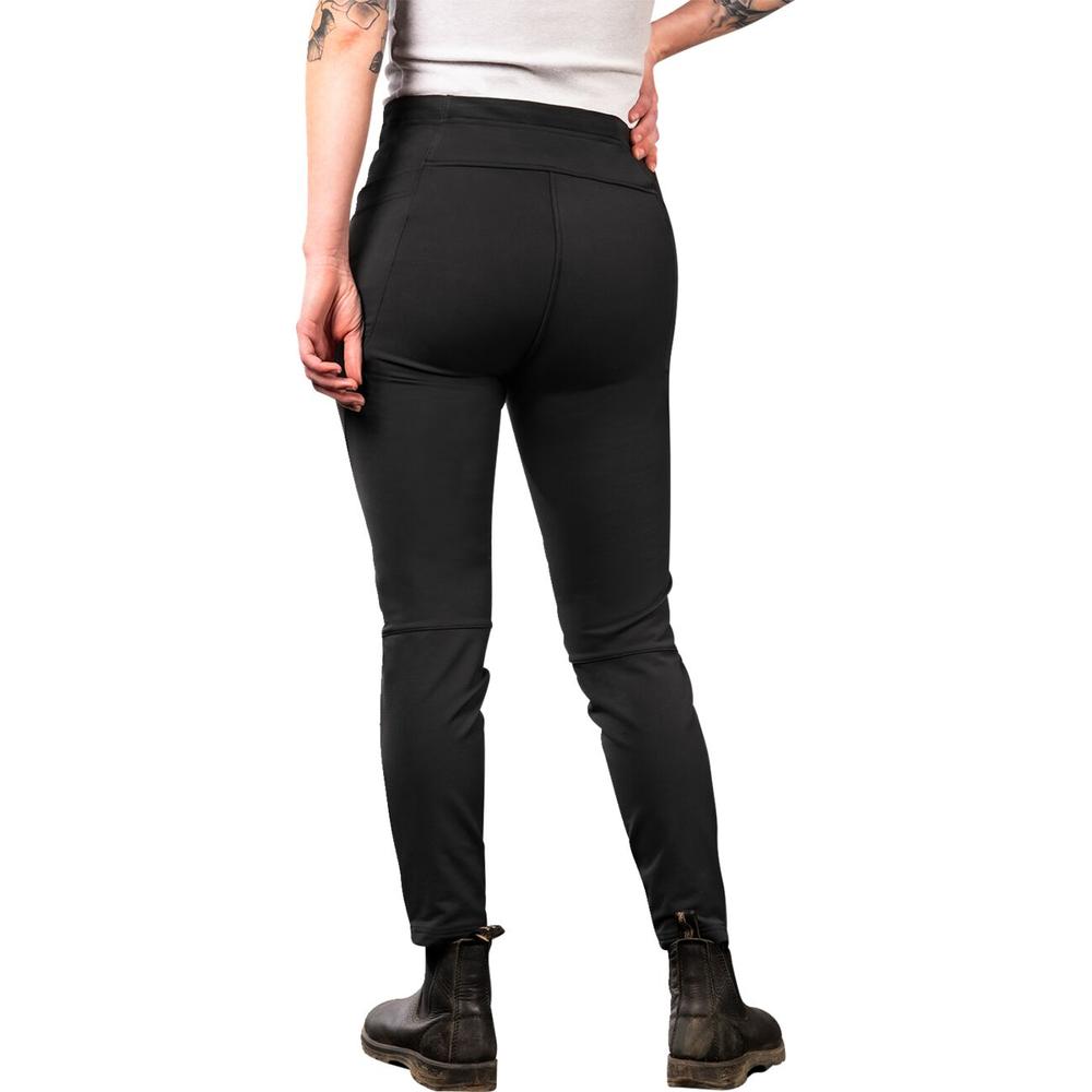 Icon Tuscadero Ladies Stretch Textile Trouser Black FREE 1 YEAR Returns, FREE UK Delivery | ThrottleChimp