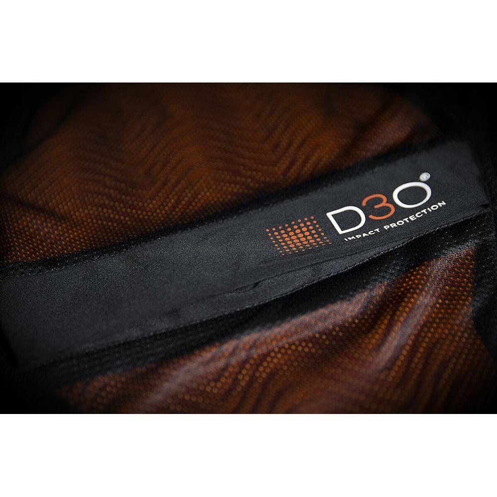 Icon Regulator D3O Leather Vest Black