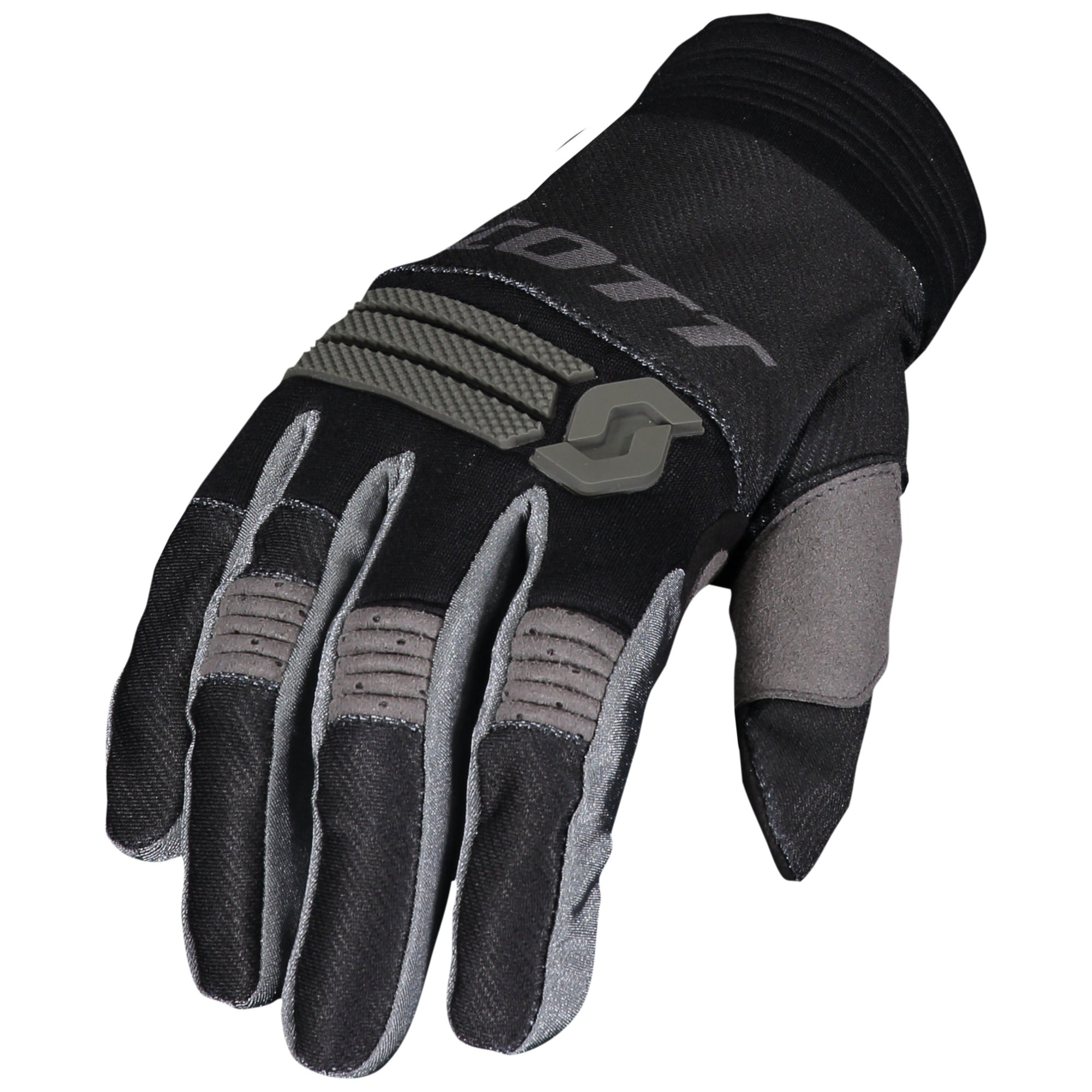 Scott X-Plore Textile Gloves Black / Grey FREE 1 YEAR Returns, FREE UK Delivery | ThrottleChimp