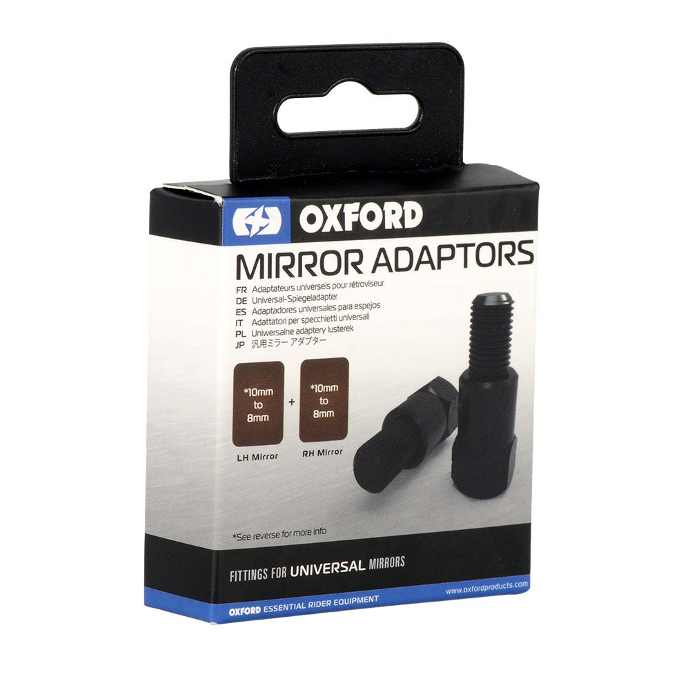 Oxford Mirror Adaptors - 10 mm To 8 mm Rev (Image 2) - ThrottleChimp