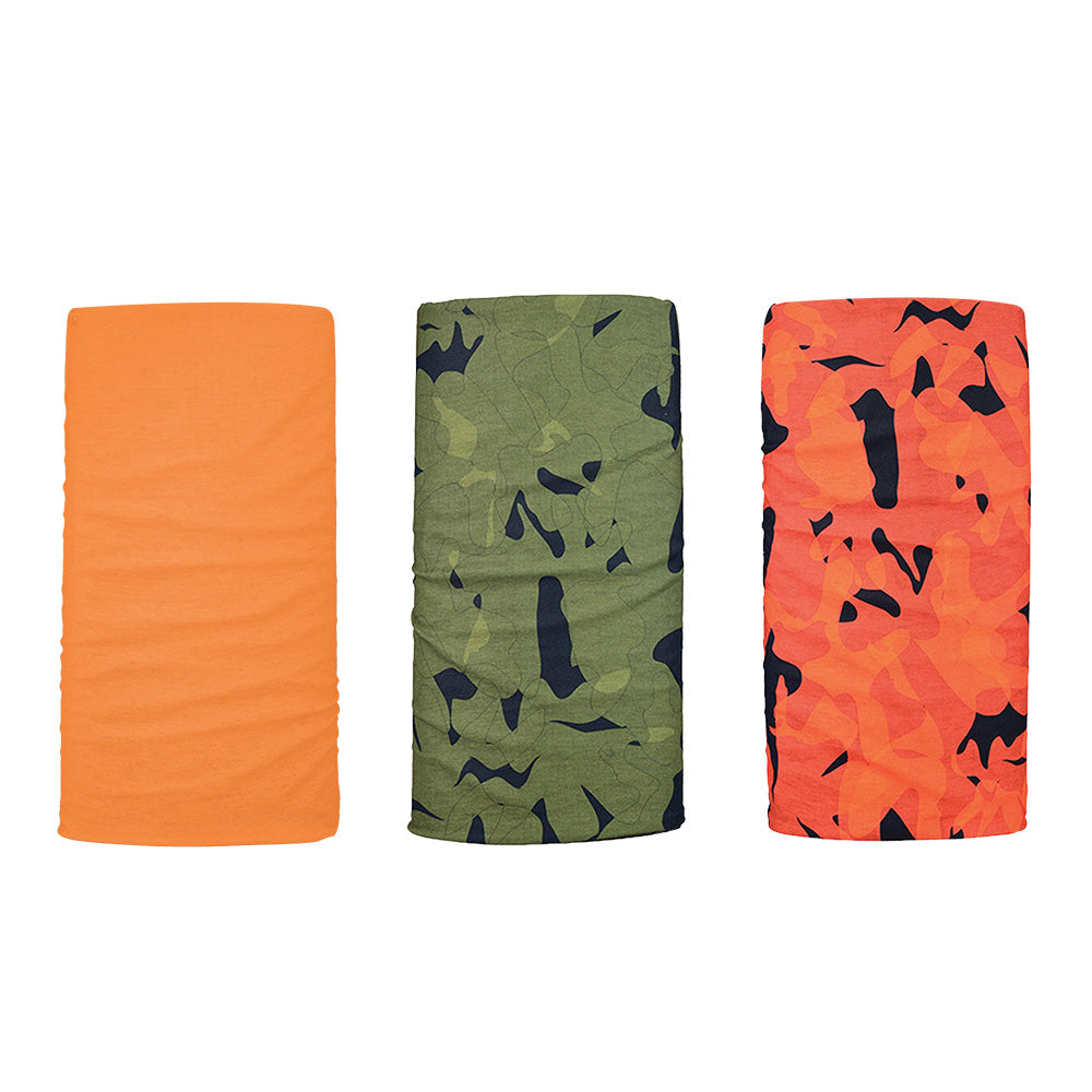 Oxford Comfy Multifunctional Head & Neckwear Havoc Orange - Pack Of 3 (Image 2) - ThrottleChimp