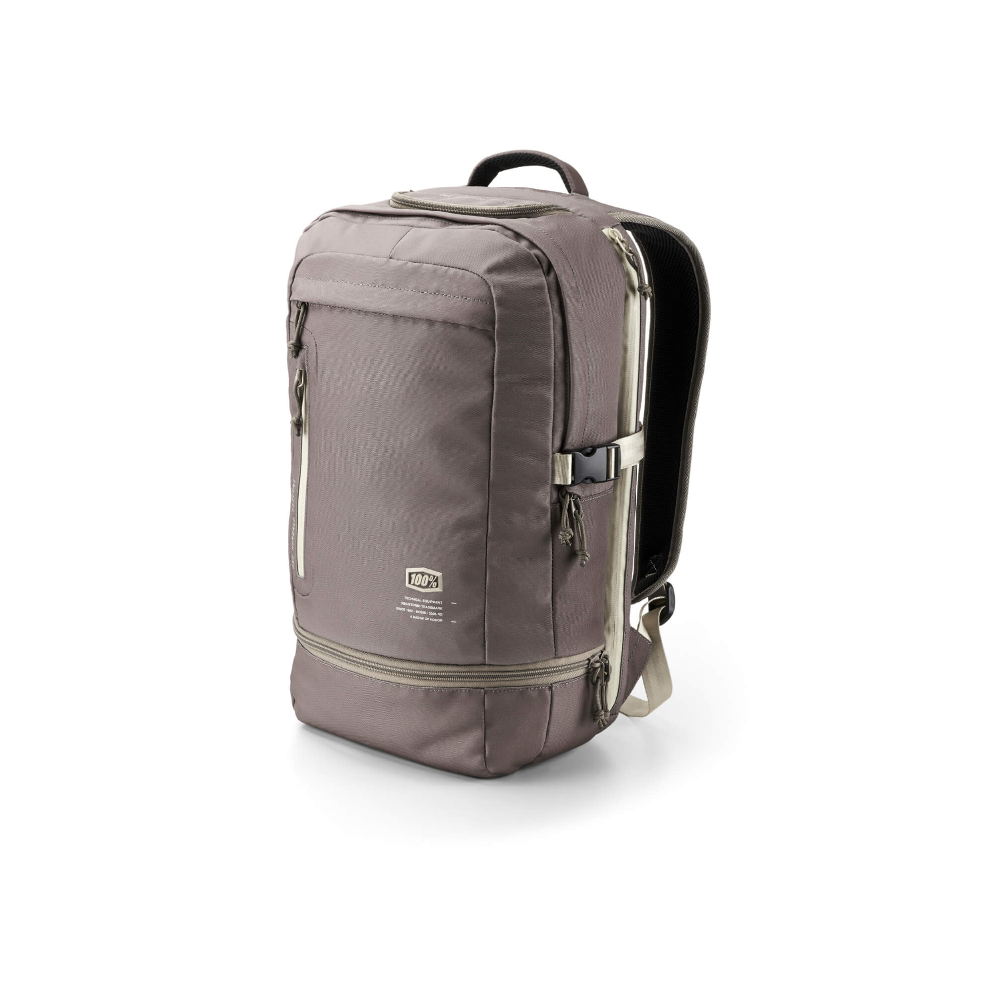 100% Transit Backpack Warm Grey FREE 1 YEAR Returns, FREE UK Delivery | ThrottleChimp