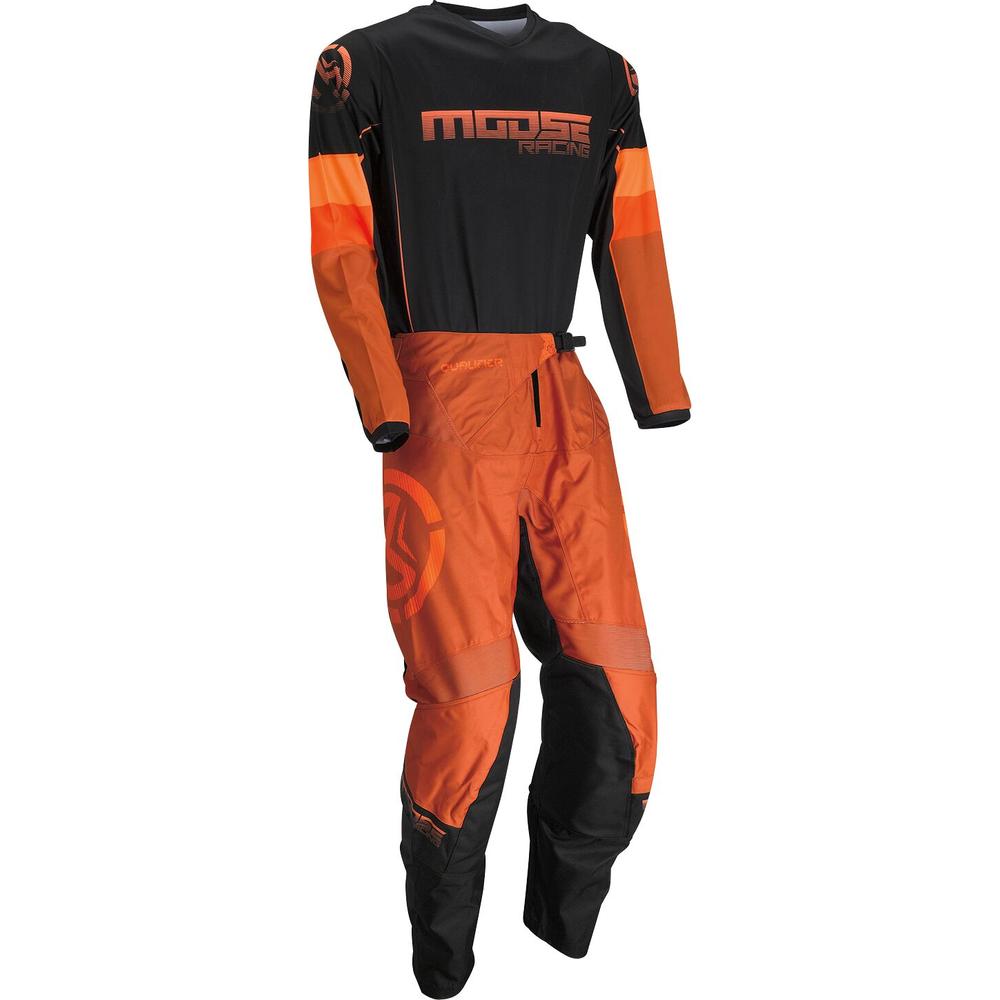 Moose Racing Qualifier Trouser Orange / Grey