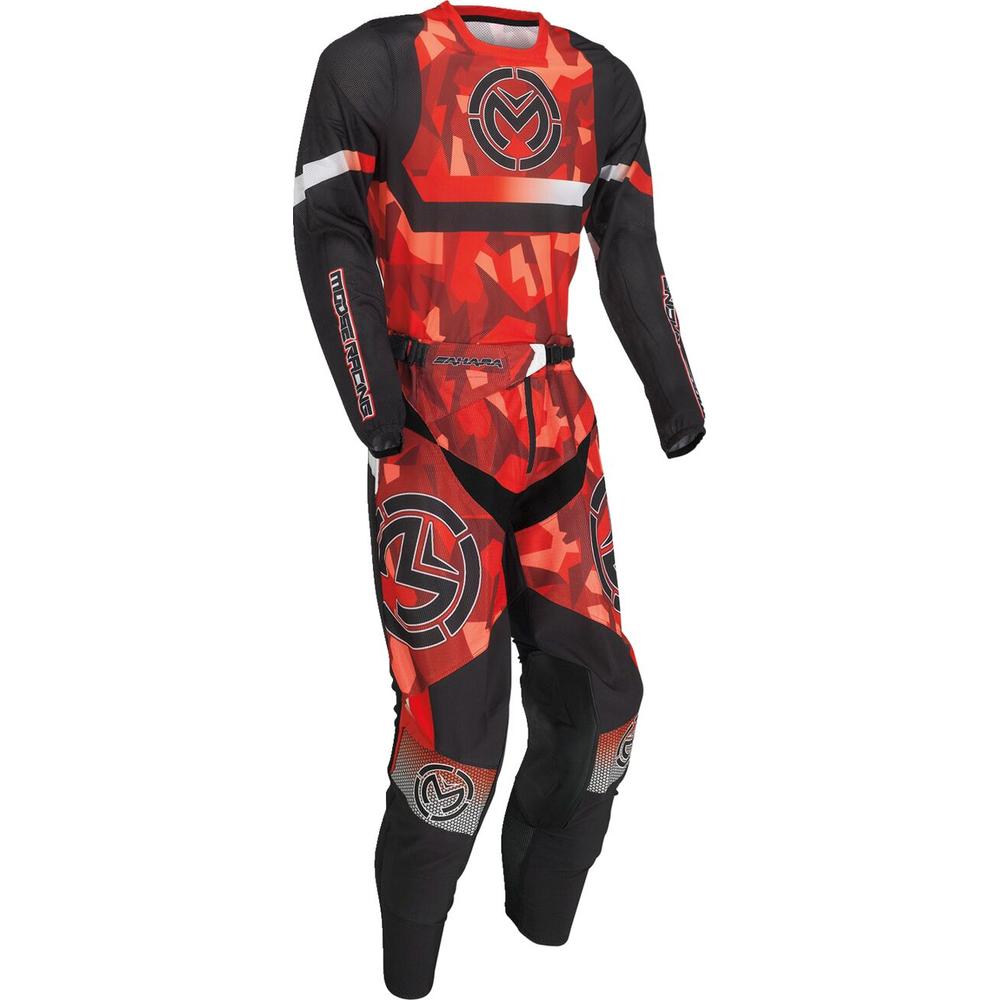 Moose Racing Sahara Trouser Red / Black