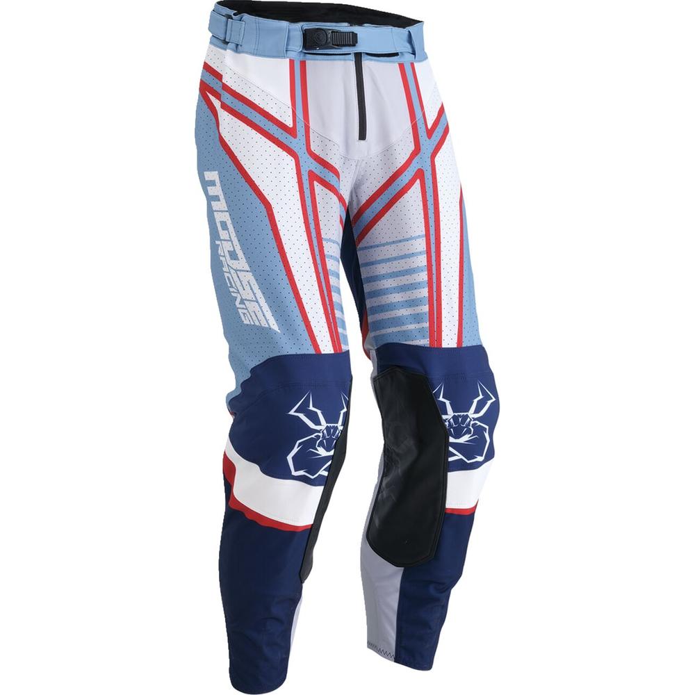 Moose Racing Agroid Trouser Grey / Blue