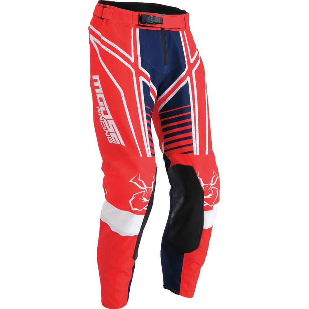 Moose Racing Agroid Trouser Red / White / Blue