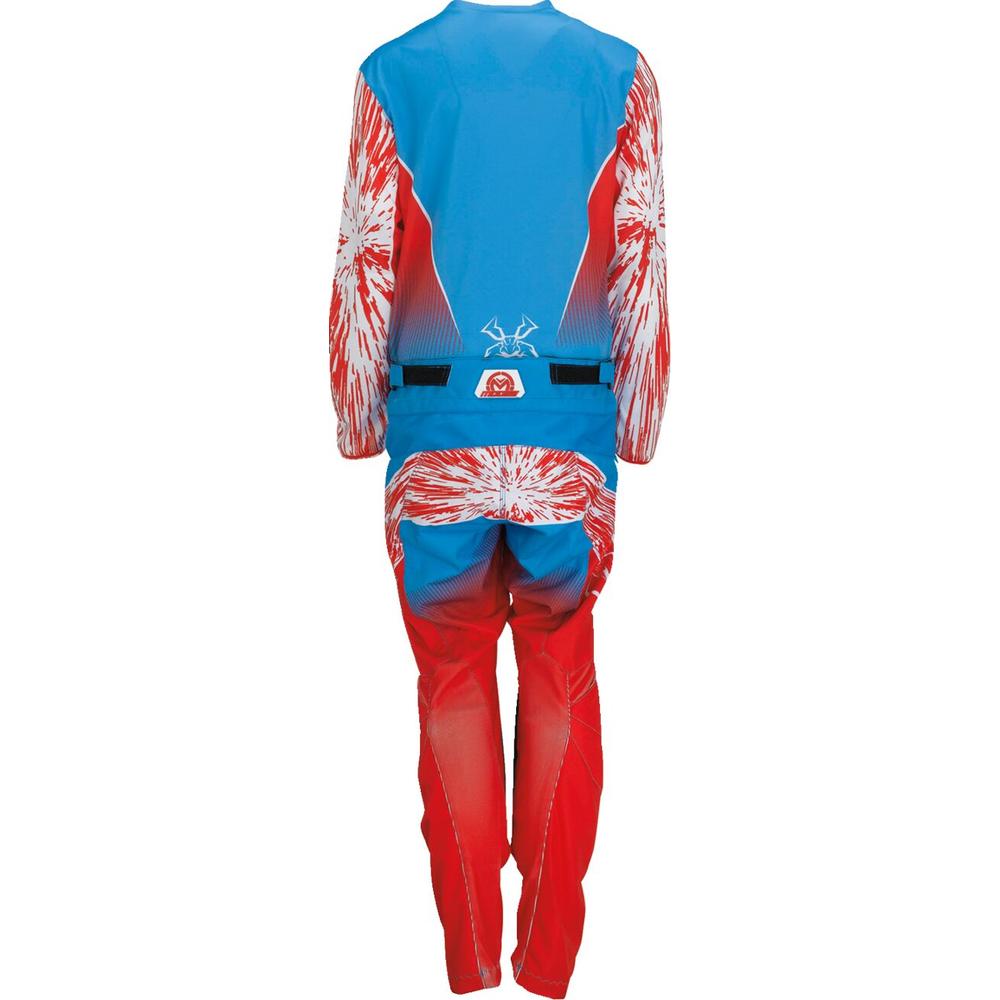 Moose Racing Agroid Youth Trouser Red / White / Blue