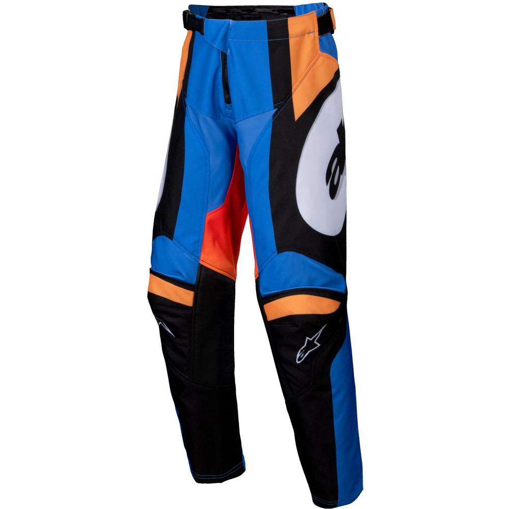 Alpinestars Racer Melt Youth MX Trouser Orange / Blue