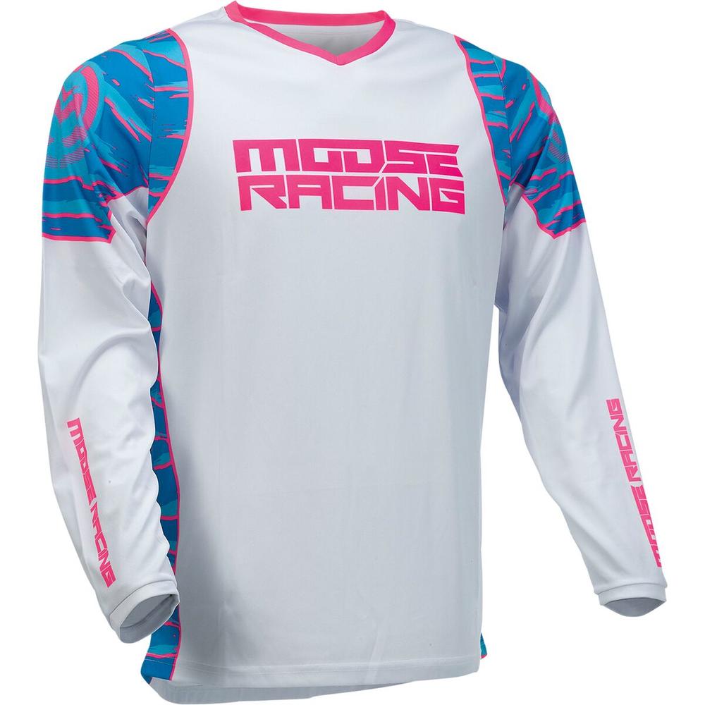 Moose Racing Qualifier MX Jersey Blue / Pink