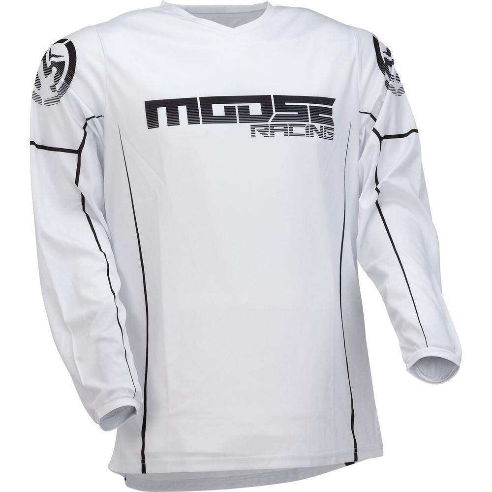 Moose Racing Qualifier MX Jersey Black / White