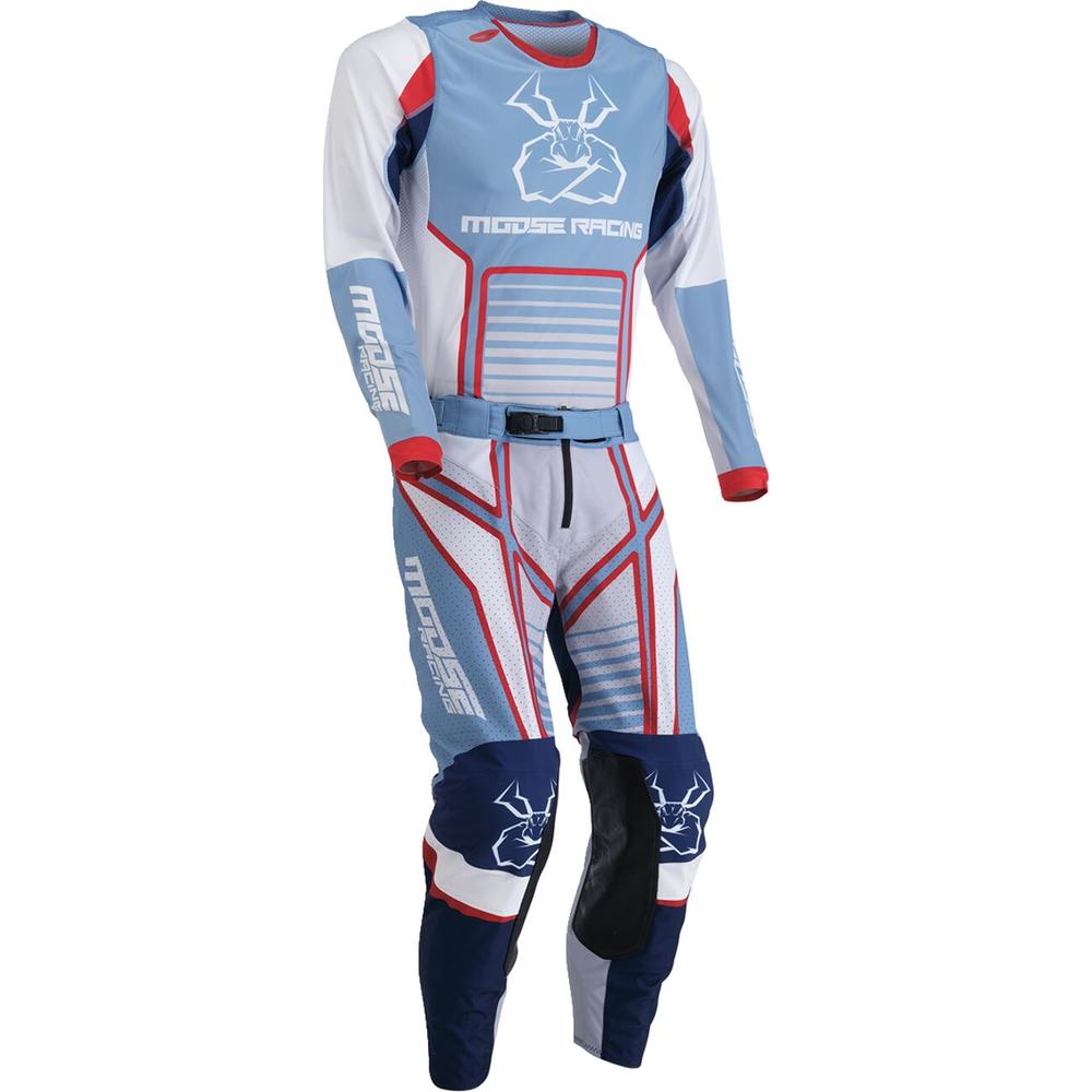 Moose Racing Agroid Jersey Grey / Blue