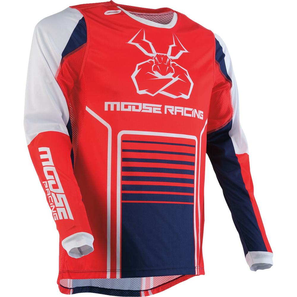 Moose Racing Agroid Jersey Red / White / Blue