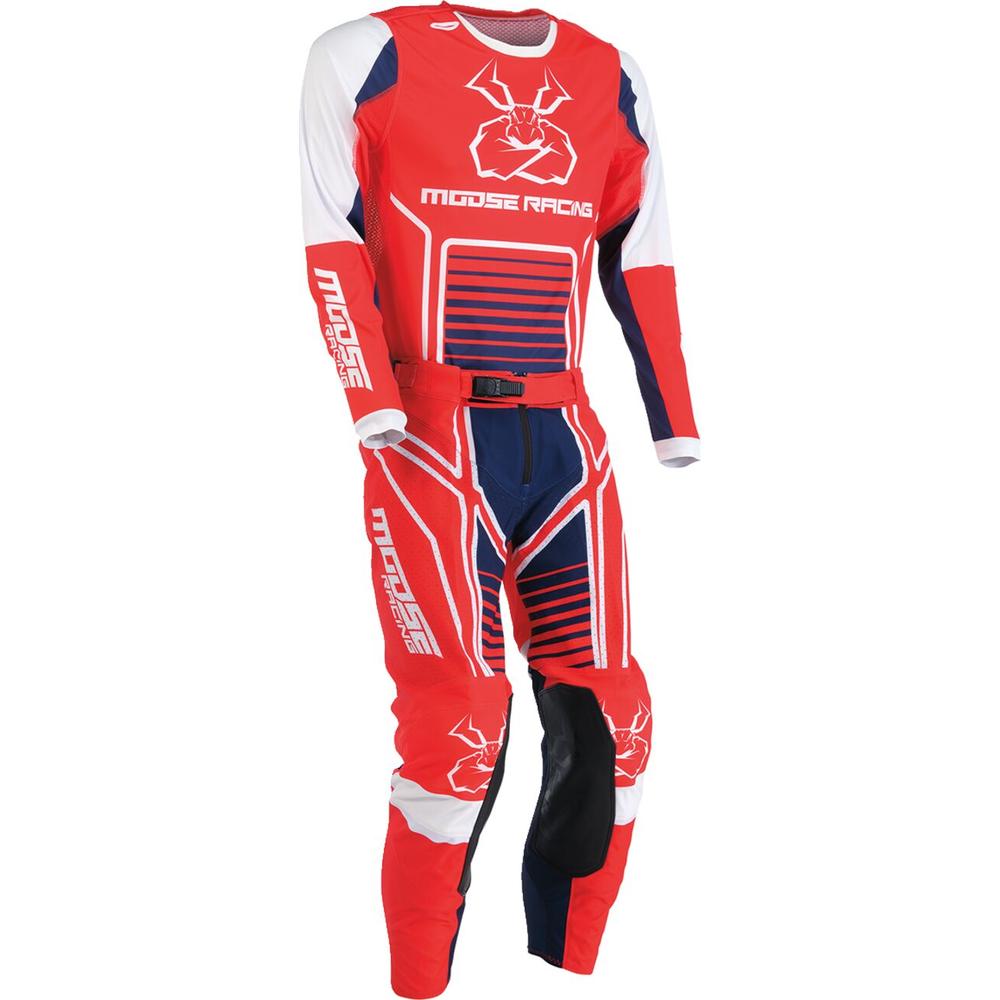 Moose Racing Agroid Jersey Red / White / Blue