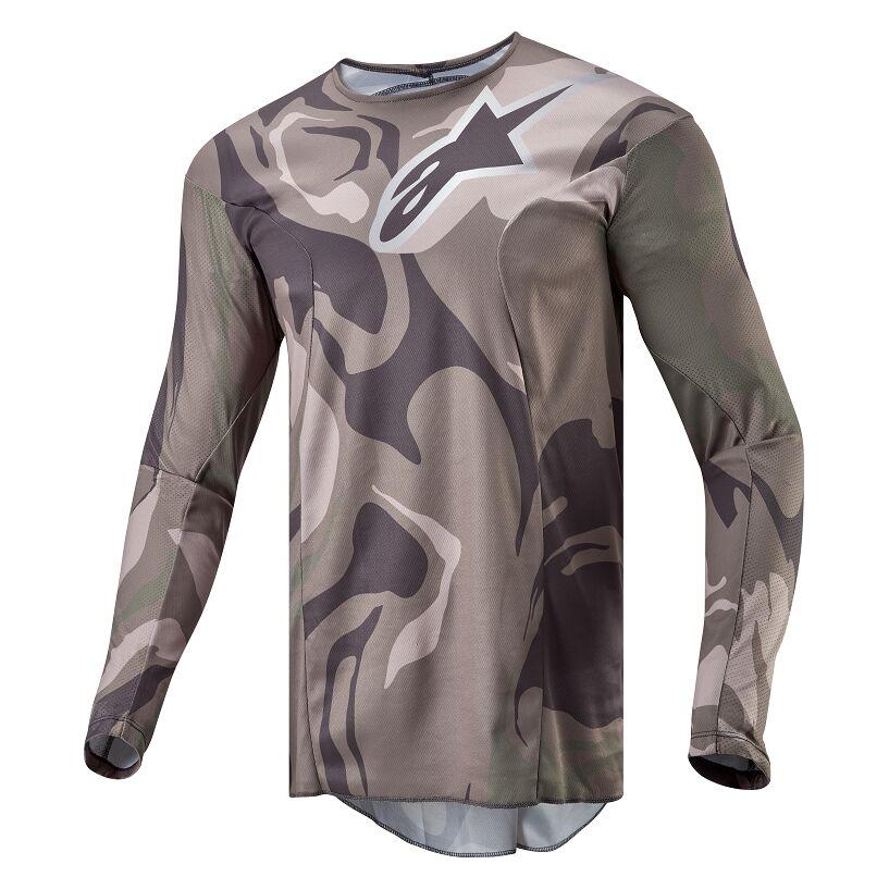 Alpinestars Racer Tactical MX Jersey Green / Brown