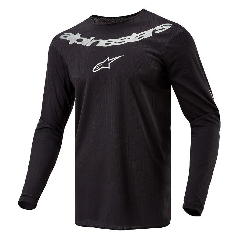 Alpinestars Fluid Graphite MX Jersey Black