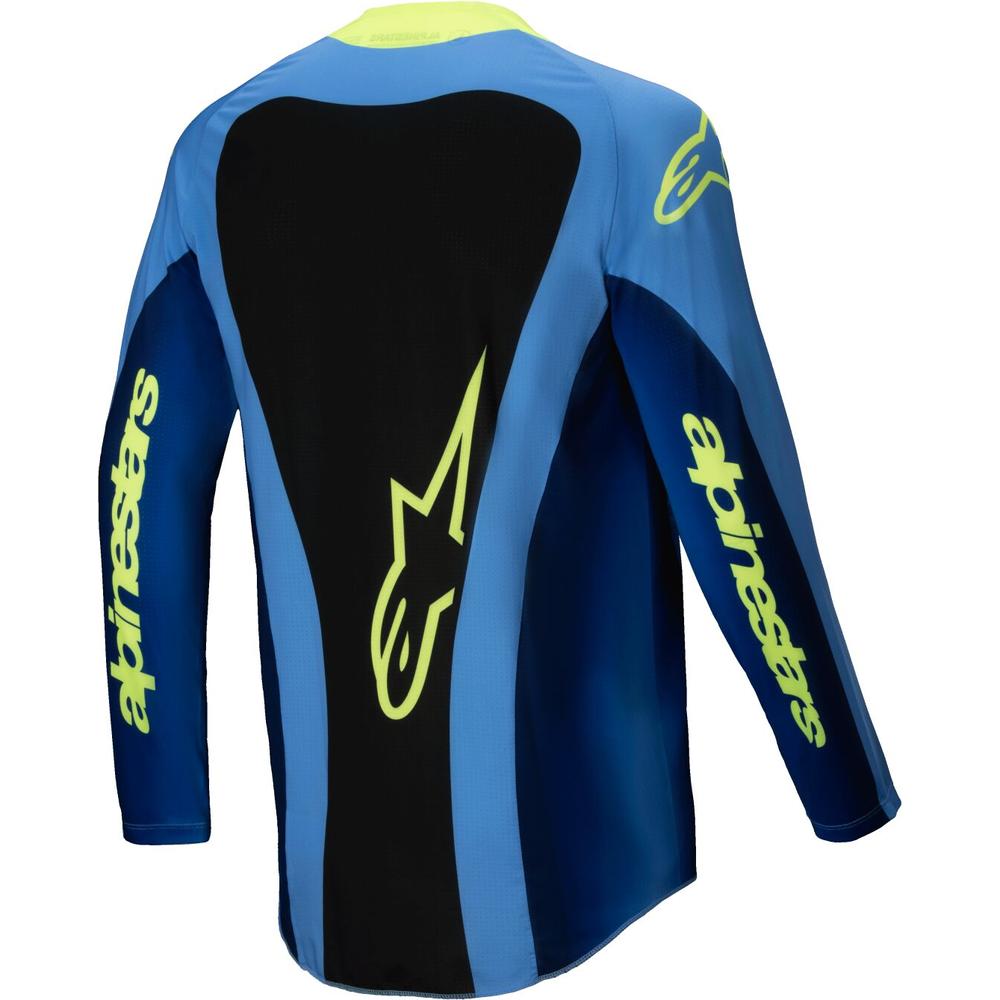 Alpinestars Techstar Melt MX Jersey Yellow / Blue