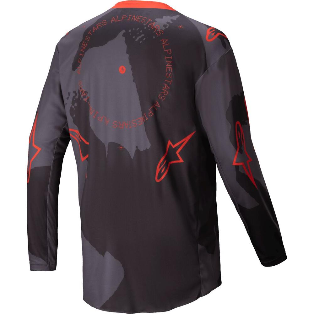 Alpinestars Racer Hollow MX Jersey Grey / Camo / Orange