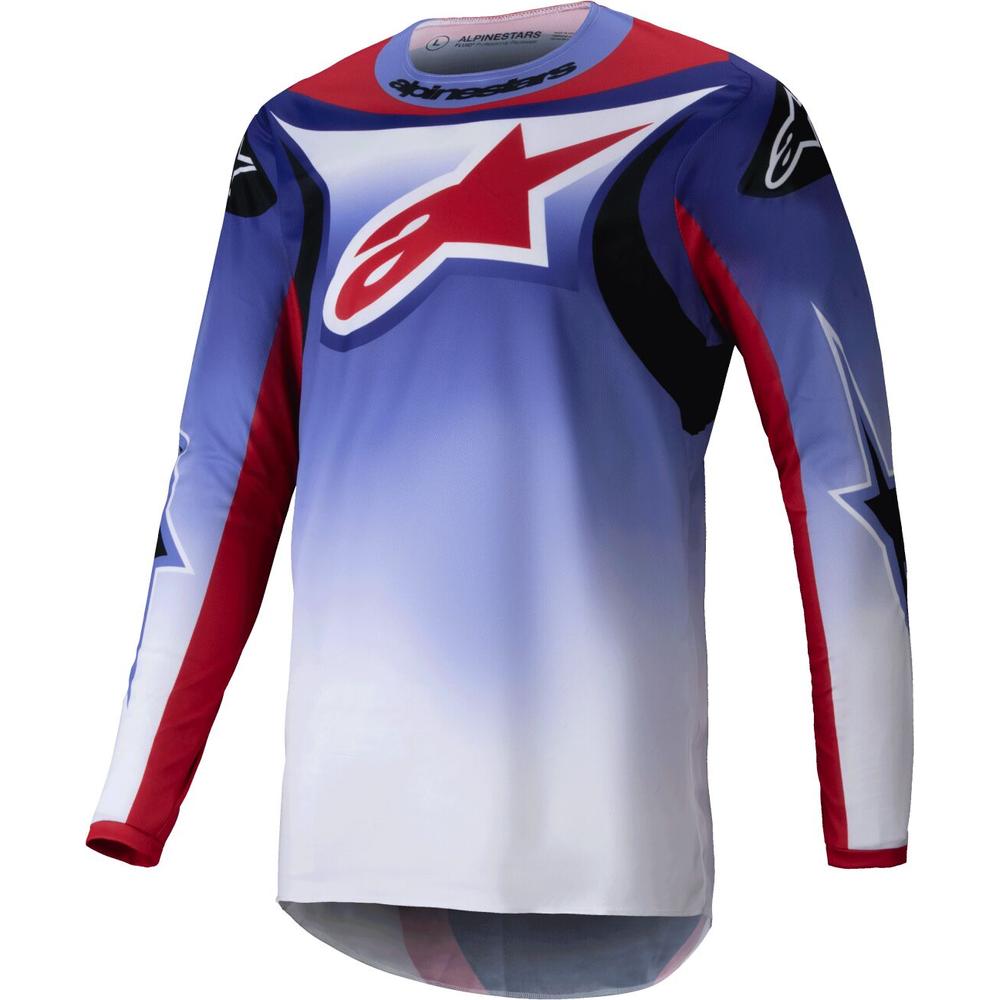 Alpinestars Fluid Wurx MX Jersey Purple / Red