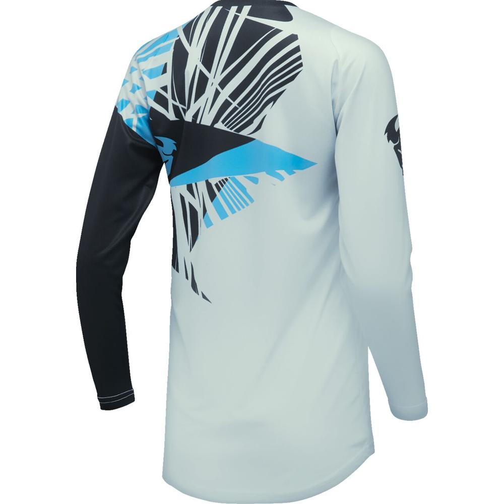 Thor Sector Split Ladies Jersey Black / Blue FREE 1 YEAR Returns, FREE UK Delivery | ThrottleChimp