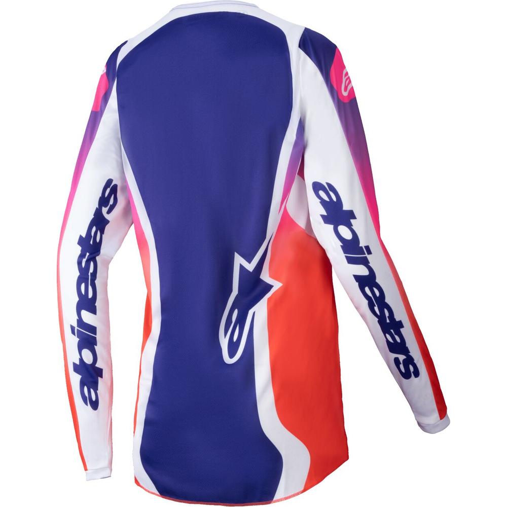 Alpinestars Stella Fluid Wurx Ladies MX Jersey Multi / White