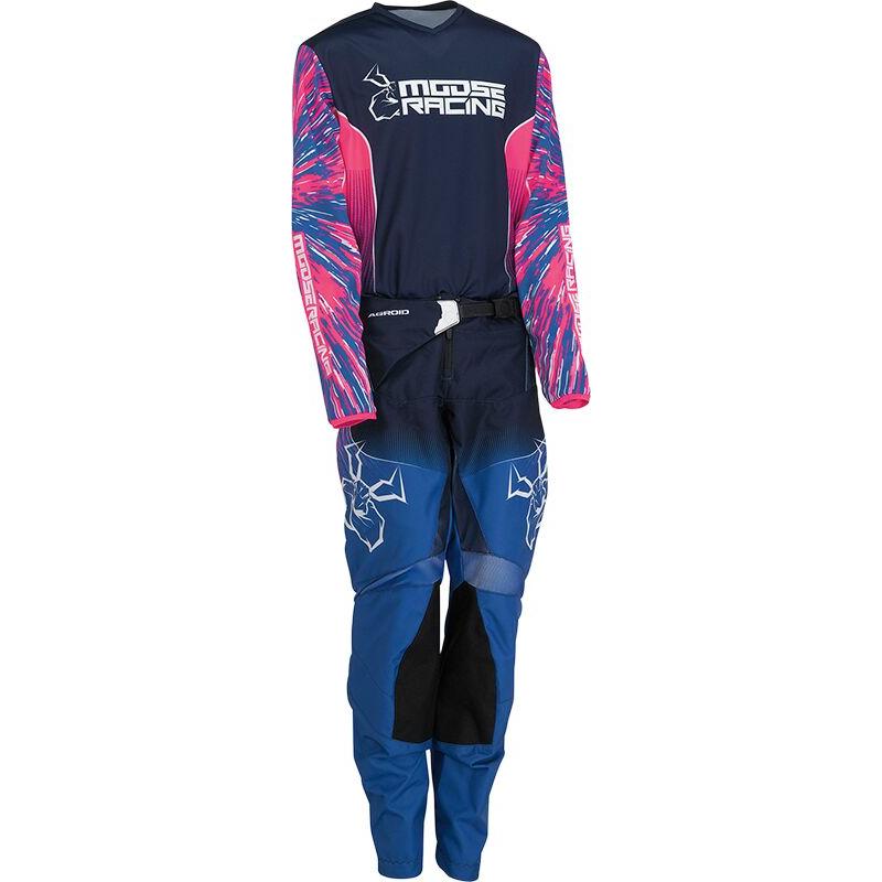 Moose Racing Agroid Youth Jersey Pink / Blue