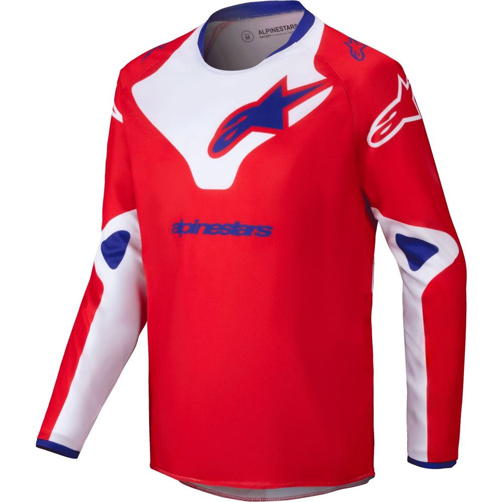 Alpinestars Racer Veil Youth MX Jersey Red / White